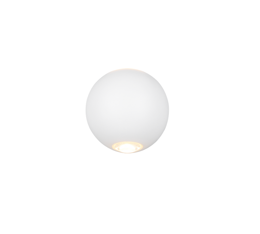 Aplique de exterior Trio Avisio LED blanco mate 3000K IP54 246760231
