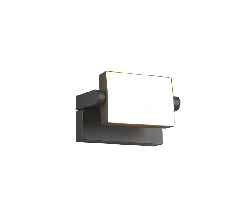 Aplique de exterior Trio Kansas LED antracita 3000K IP54 246860142