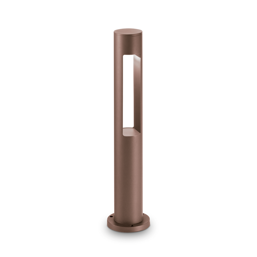 Baliza de exterior Ideal Lux Acqua 15W IP44 60cm marrón café — ref. 246918 (1)