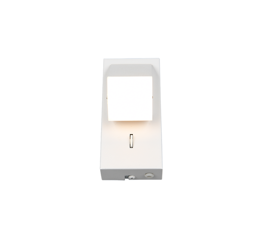 Aplique de pared Trio Raglan LED blanco mate 3000K 248570131