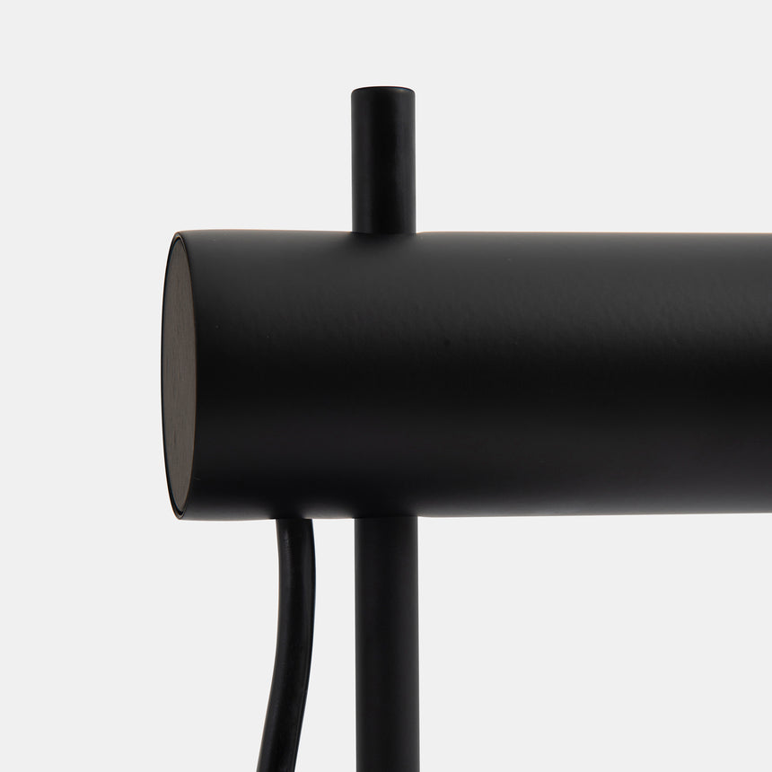 LedsC4 Pie de Salón bola Nude Single E27 15 Negro 25-8520-05-05