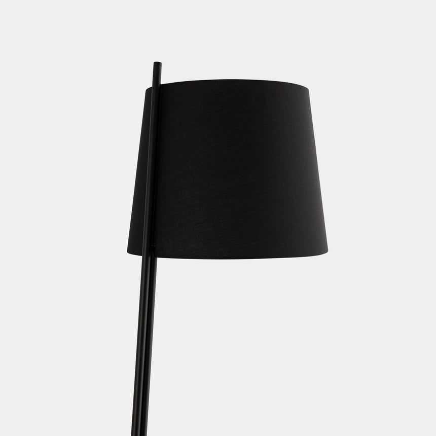 LedsC4 Pie de salón Clip E27 15 negro 25-8540-05-82