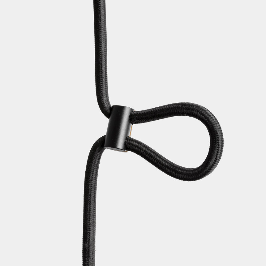 LedsC4 Lámpara pie de salón Noway Big LED Push negro 25-8566-05-05