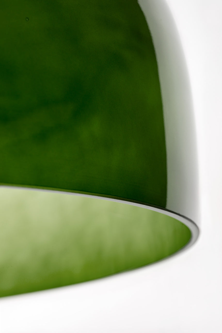 LedsC4 Pie de salón Levels 42cm verde LED regulable PUSH 25-A001-05-08