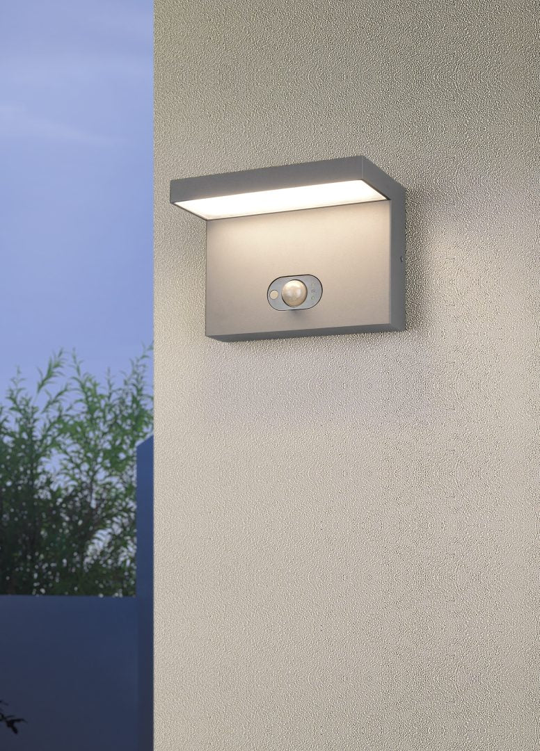 Aplique de exterior Trio Blyde LED antracita solar CCT regulable IP65 253569142