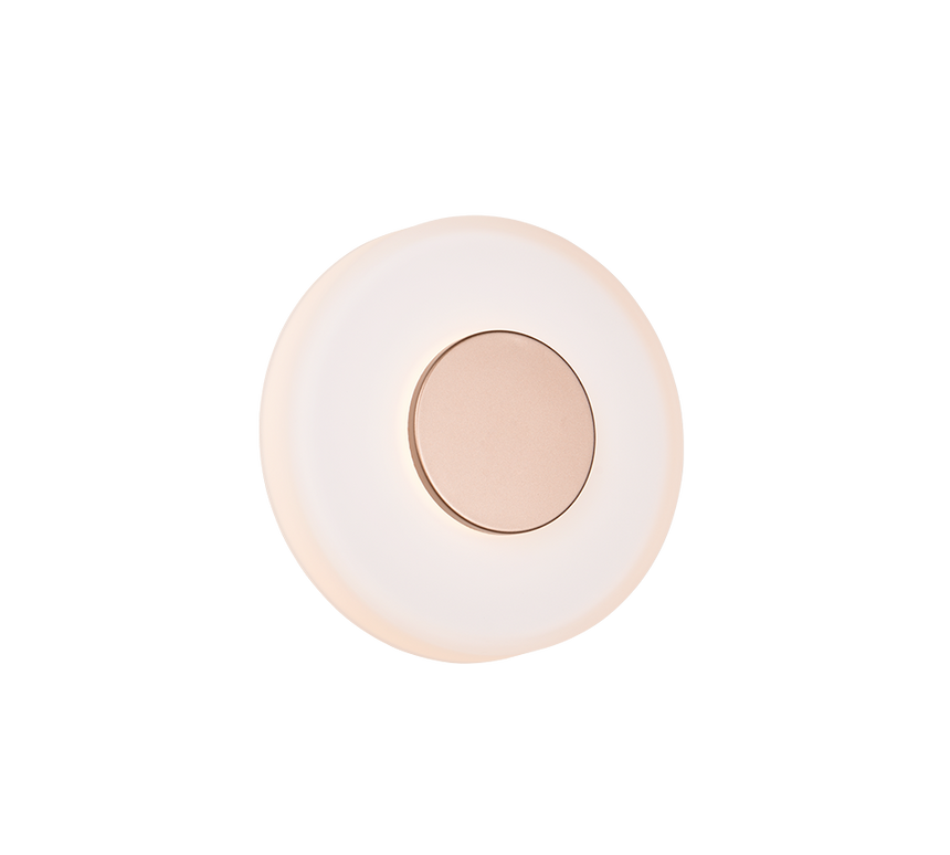 Aplique de pared Trio Celeste LED marrón café 3000K regulable 254910165