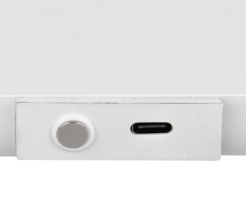 Aplique de pared Trio Conchita LED blanco mate CCT 257619131
