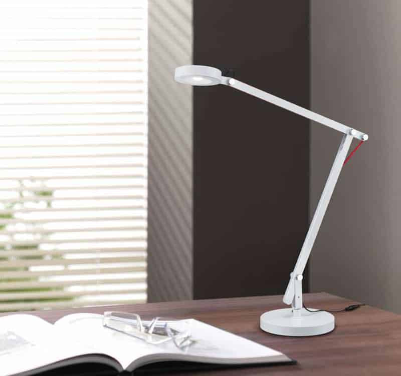 Trio Amsterdam Sobremesa LED de metal negro 527920102