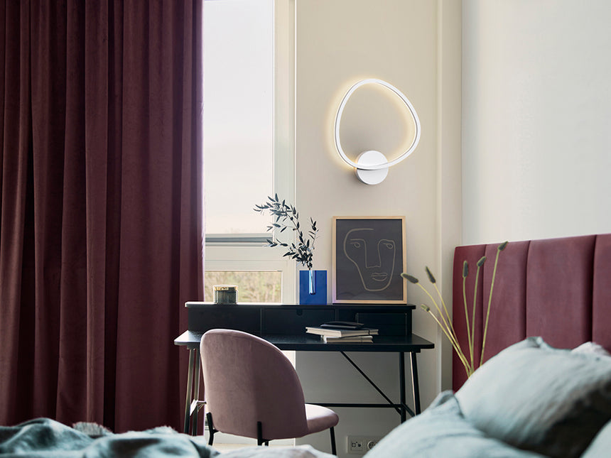 Lámpara aplique de pared Schuller Opalis LED blanco 3000K 259040 - imagen 3