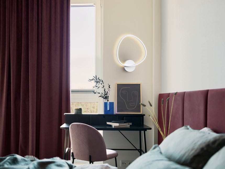 Lámpara aplique de pared Schuller Opalis LED blanco 3000K 259040 - vista alternativa