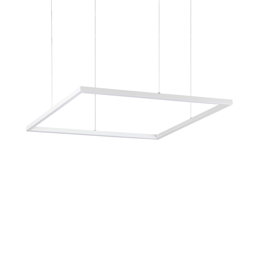 Lámpara colgante Ideal Lux Oracle Slim LED 44W 3000K 70cm blanco — ref. 259178 (1)