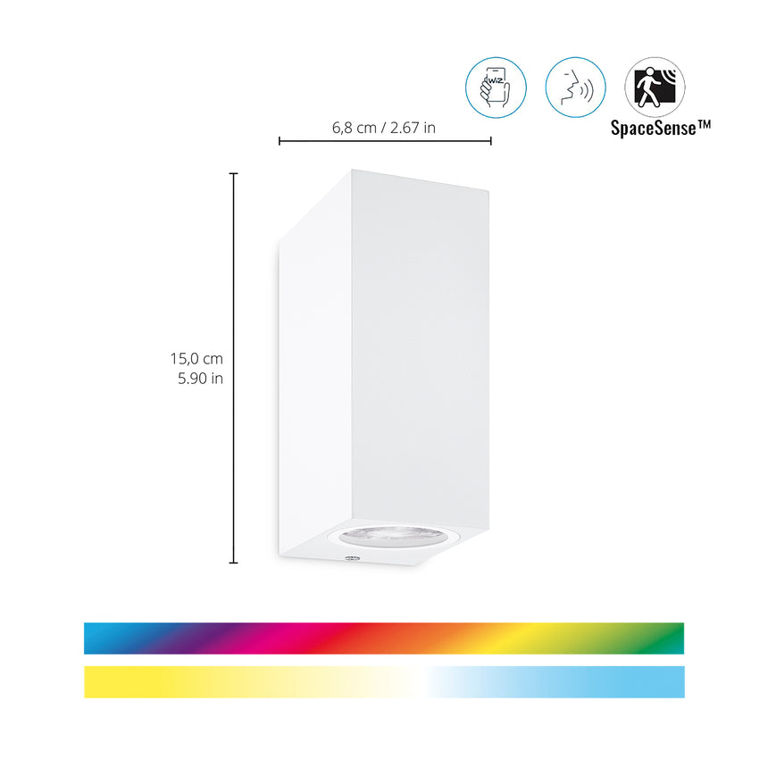 WiZ White and Color Ambiance Aplique 5W 690lm 55459700