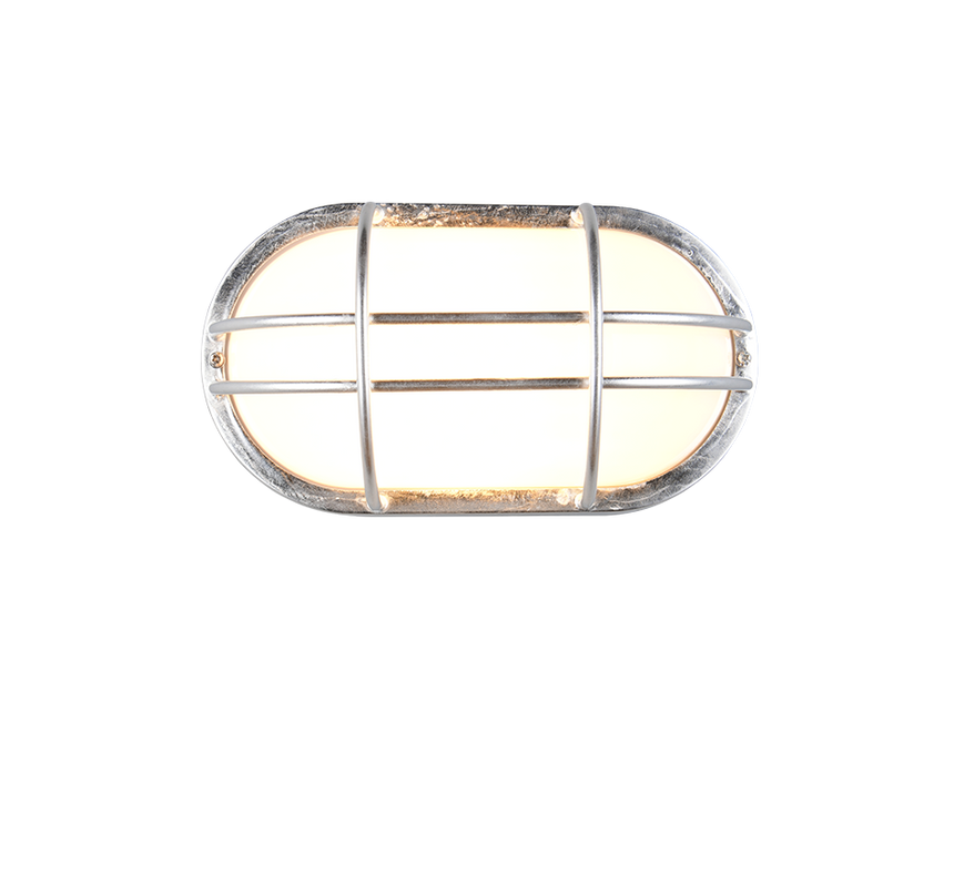 Aplique de exterior Trio Tumen LED zinc-colored 2700K IP44 260560186