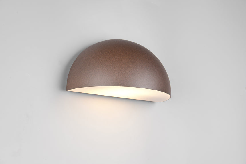 Aplique de exterior Trio Maas LED rusty 3000K IP44 262460124
