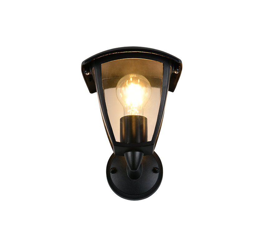 Aplique de exterior Trio Venta LED negro mate 2700K IP44 263260232
