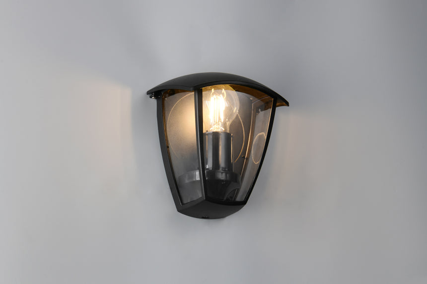 Aplique de exterior Trio Venta LED negro mate 2700K IP44 263260332