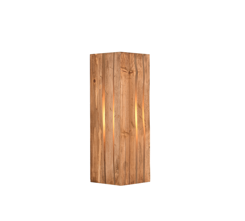 Aplique de pared Trio Karuni LED natural finish 2700K 263300130