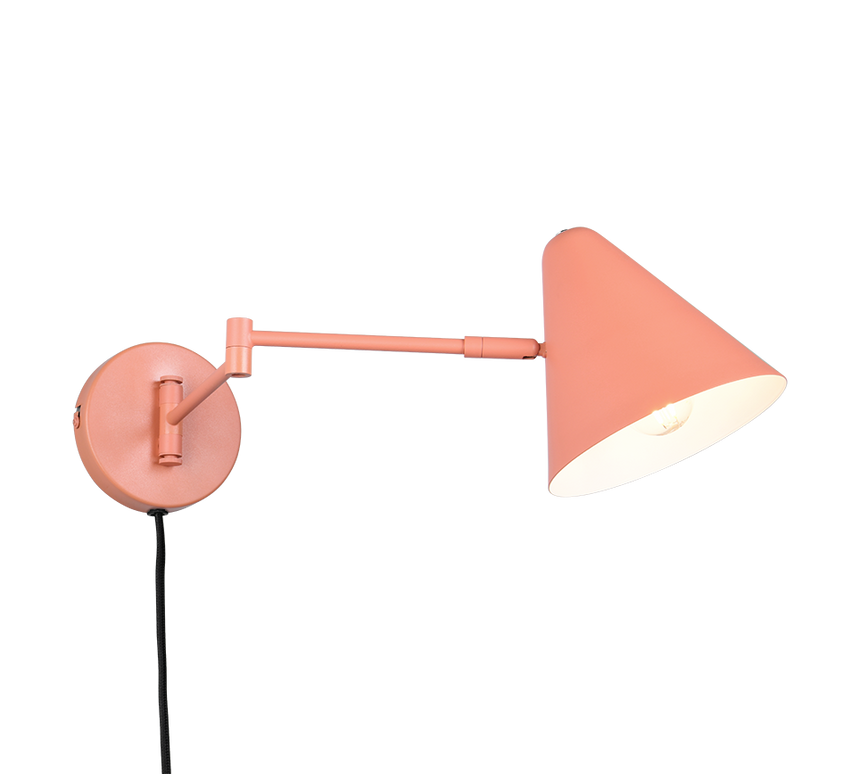 Aplique de pared Trio Cosima LED apricot 2700K 263970140