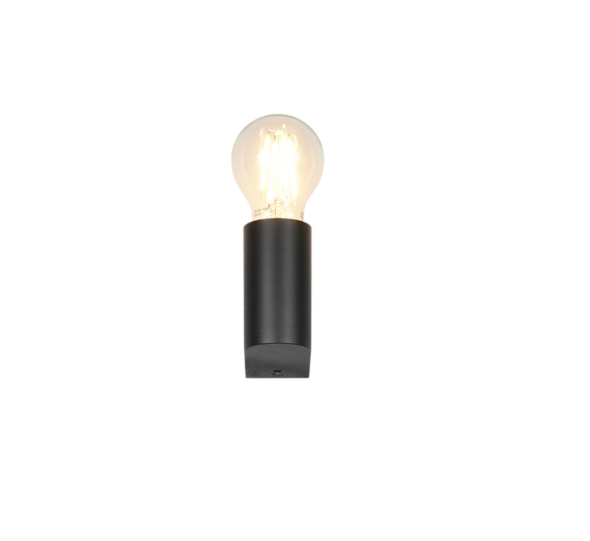 Aplique de pared Trio Pratella LED negro mate 2700K IP44 269370132