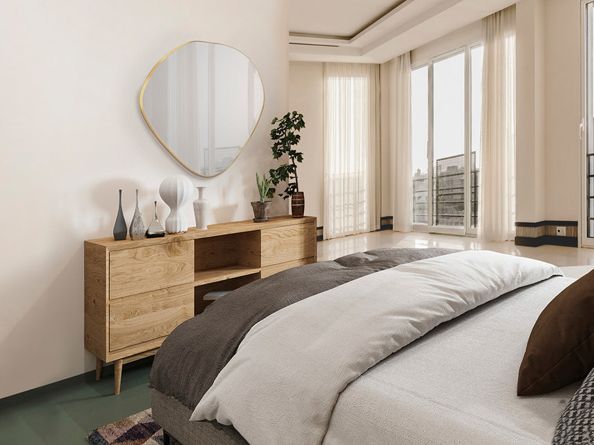 Schuller Mimo Espejo 80x80 oro 272250