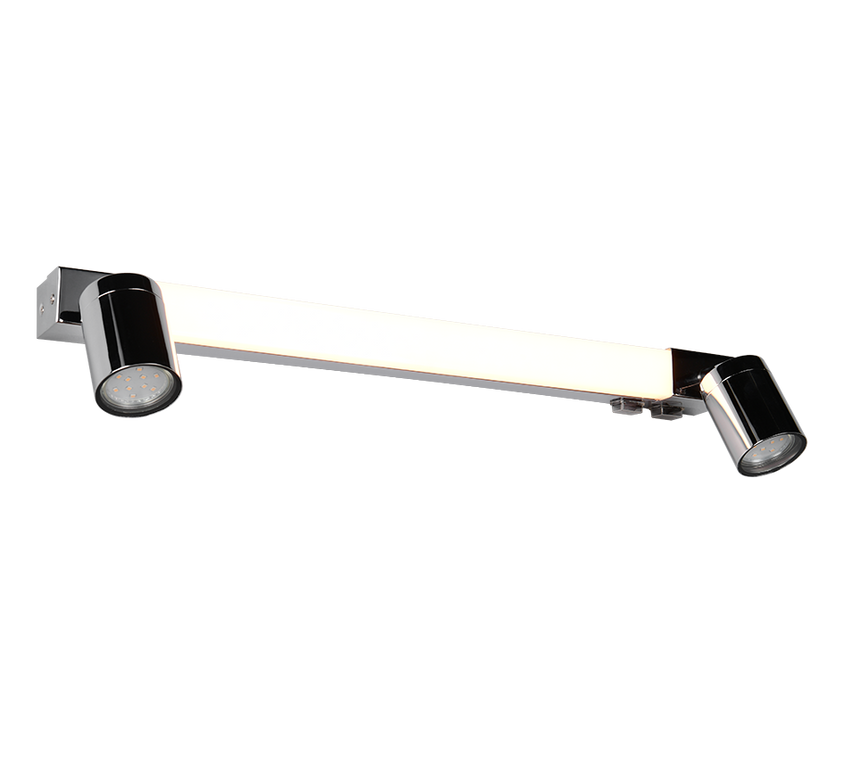 Aplique de baño Trio Enrico LED cromo IP44 281470306
