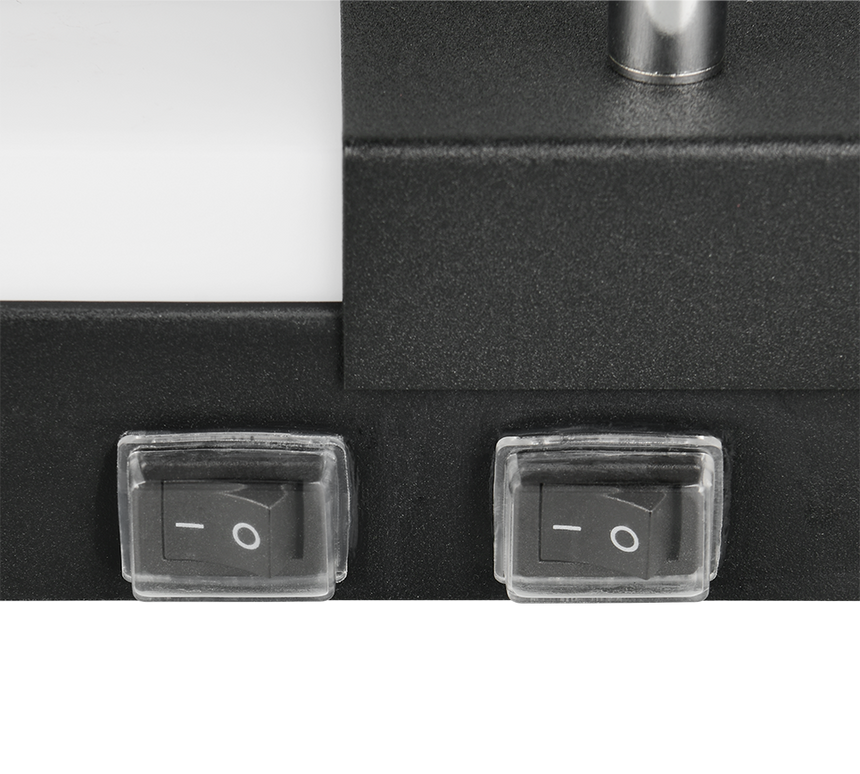 Aplique de baño Trio Enrico LED negro mate IP44 281479332