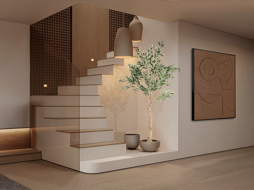 Planta artificial Schuller Olivo cemento 180cm 281881 - vista alternativa