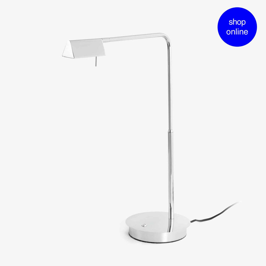 Faro ACADEMY Chrome table lamp 28202