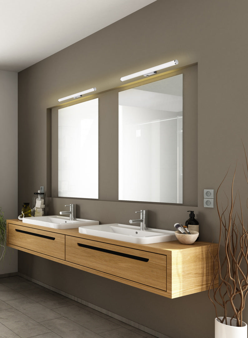 Aplique de baño Trio Mattimo LED cromo 3000K IP44 283270206