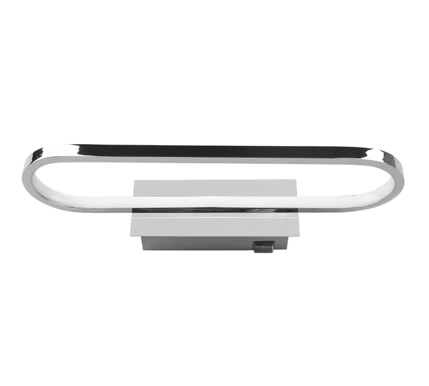 Aplique de baño Trio Gianni LED cromo 3000K IP44 283770106