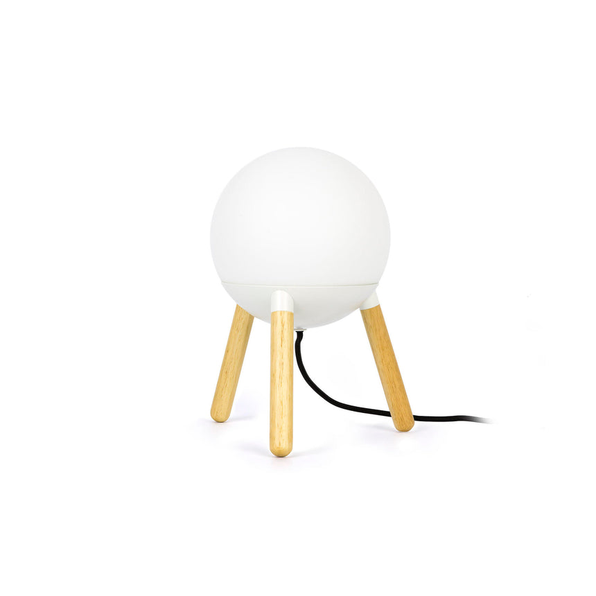 Faro MINE GLASS White table lamp 28378