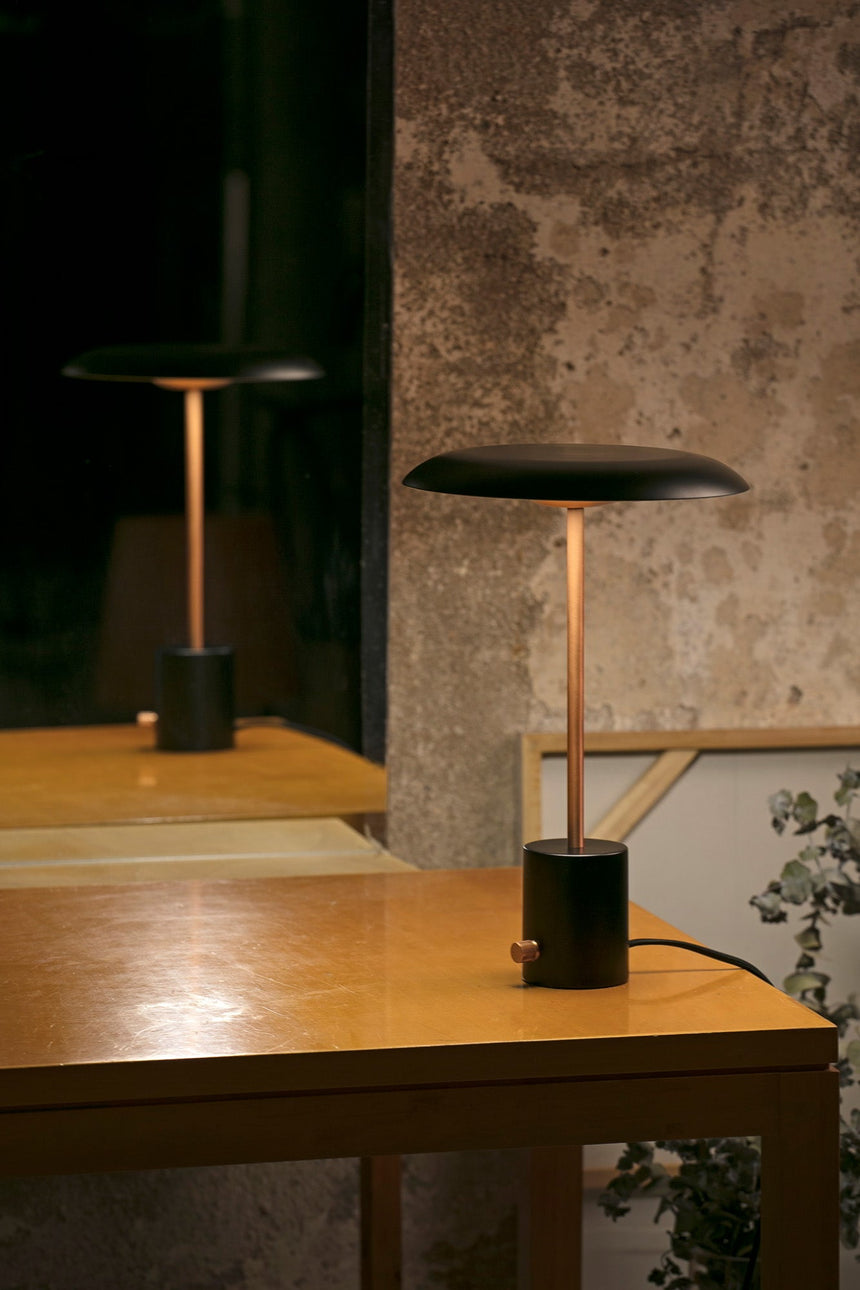 Lámpara de mesa Faro Hoshi LED 2700K negro mate — ref. 28388 (3)