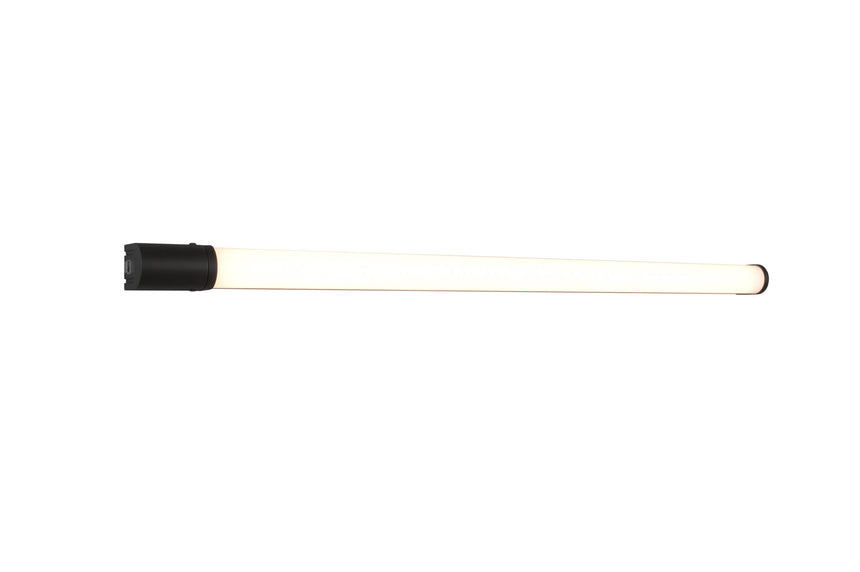 Trio Piera Black mat plastic LED wall light 284071232