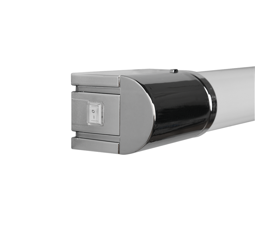 Aplique de baño Trio Piera LED cromo 3000K regulable IP44 284074206