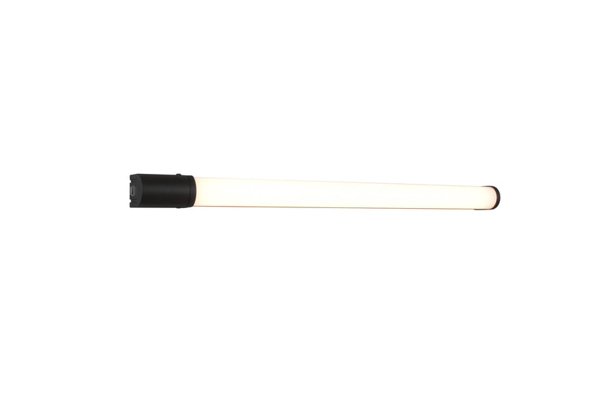 Trio Piera Black mat plastic LED wall light 284077932