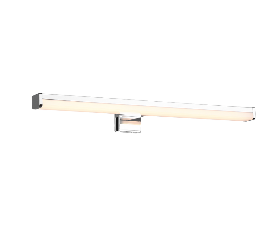 Aplique de baño Trio Lino LED cromo 3000K IP44 284114006