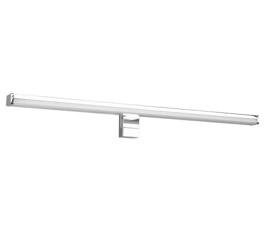 Aplique de pared Trio Lino LED cromo 3000K IP44 284116006