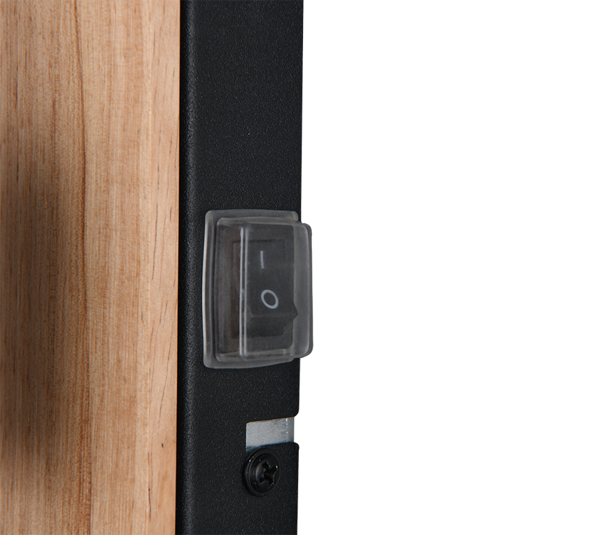 Aplique de baño Trio Arturo LED madera 3000K IP44 284470132
