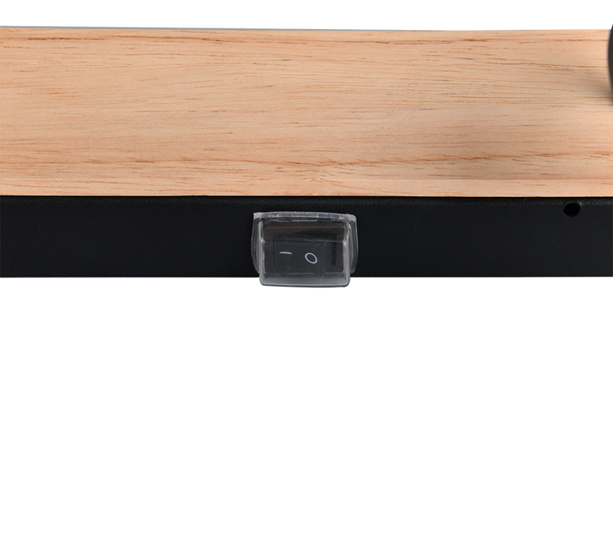 Aplique de baño Trio Arturo LED madera 3000K IP44 284470332