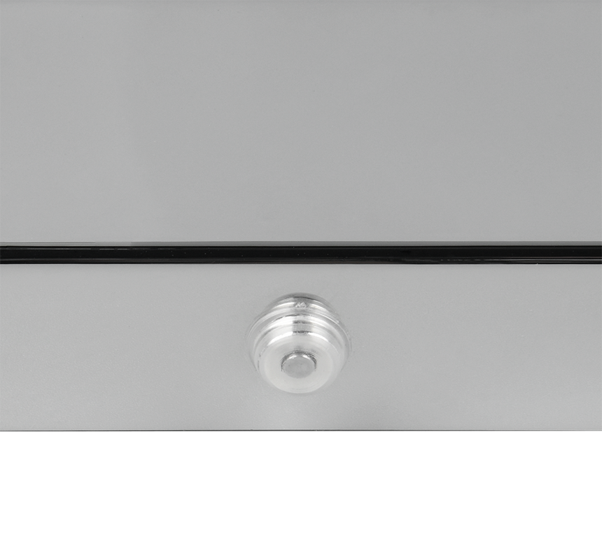 Aplique de baño Trio Fabrizio LED cromo IP44 284770106