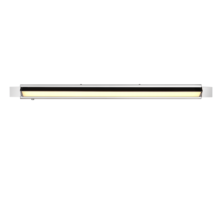 Aplique de baño Trio Fabrizio LED cromo IP44 284779106