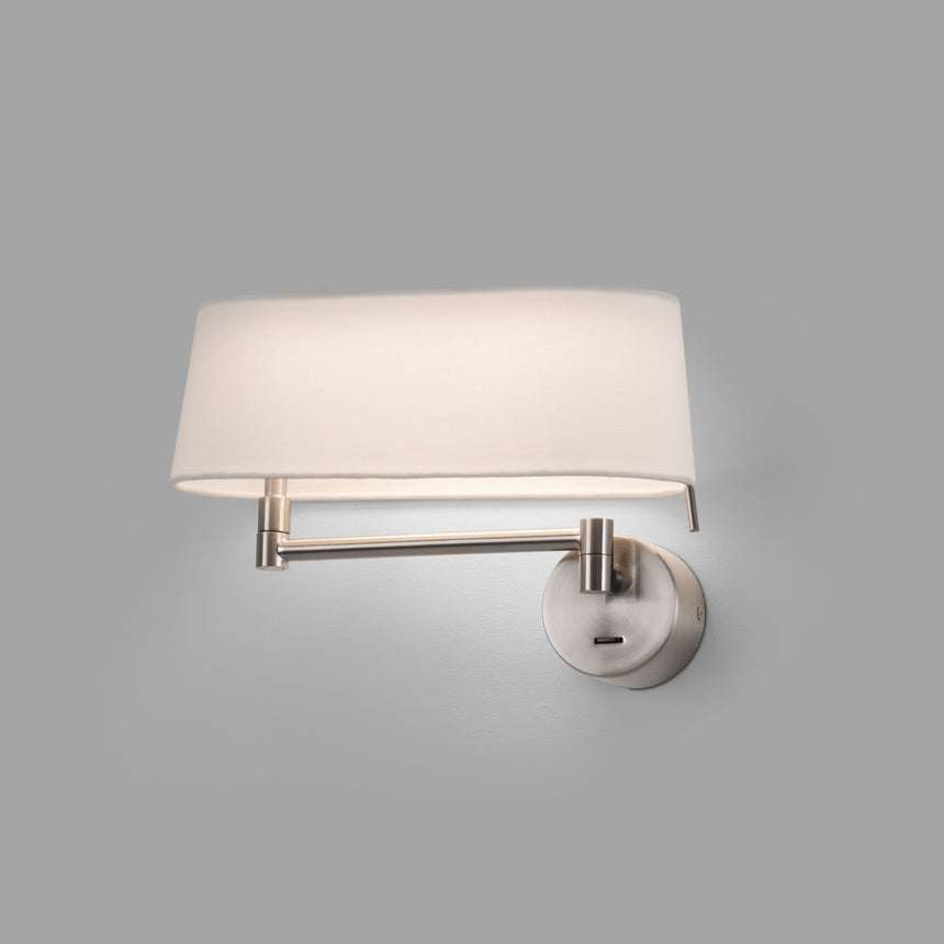 Faro DESLIZ Nickel wall lamp 28480