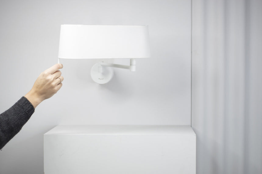 Faro DESLIZ White wall lamp 28481