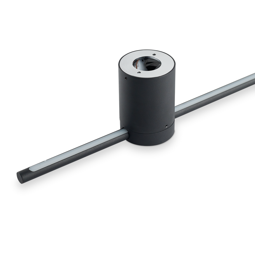 Aplique de pared Ideal Lux Essence LED 19W 3000K 115cm negro — ref. 285108 (2)