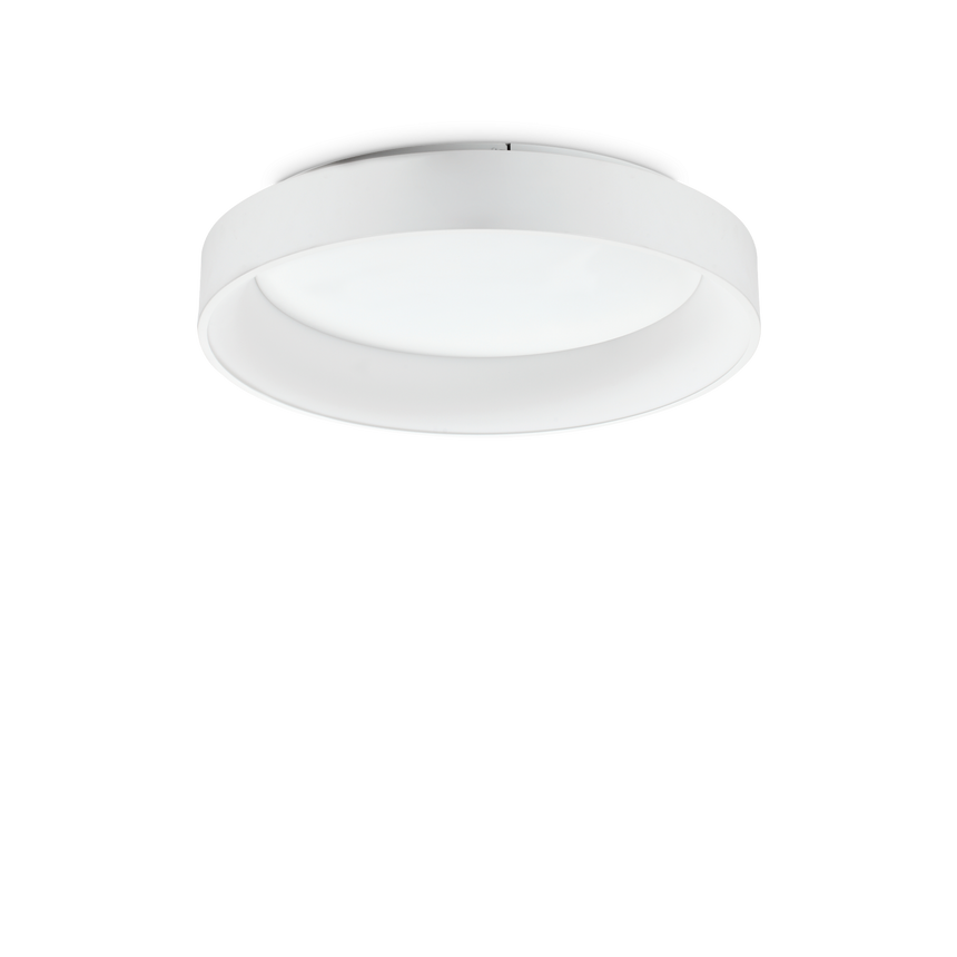Plafón de techo Ideal Lux Ziggy blanco LED 43W Ø59,5cm 293790
