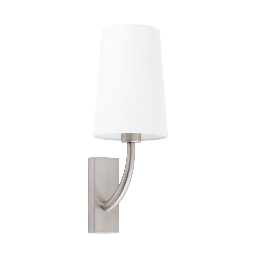 Faro REM Matt nickel/white wall lamp 29680-19