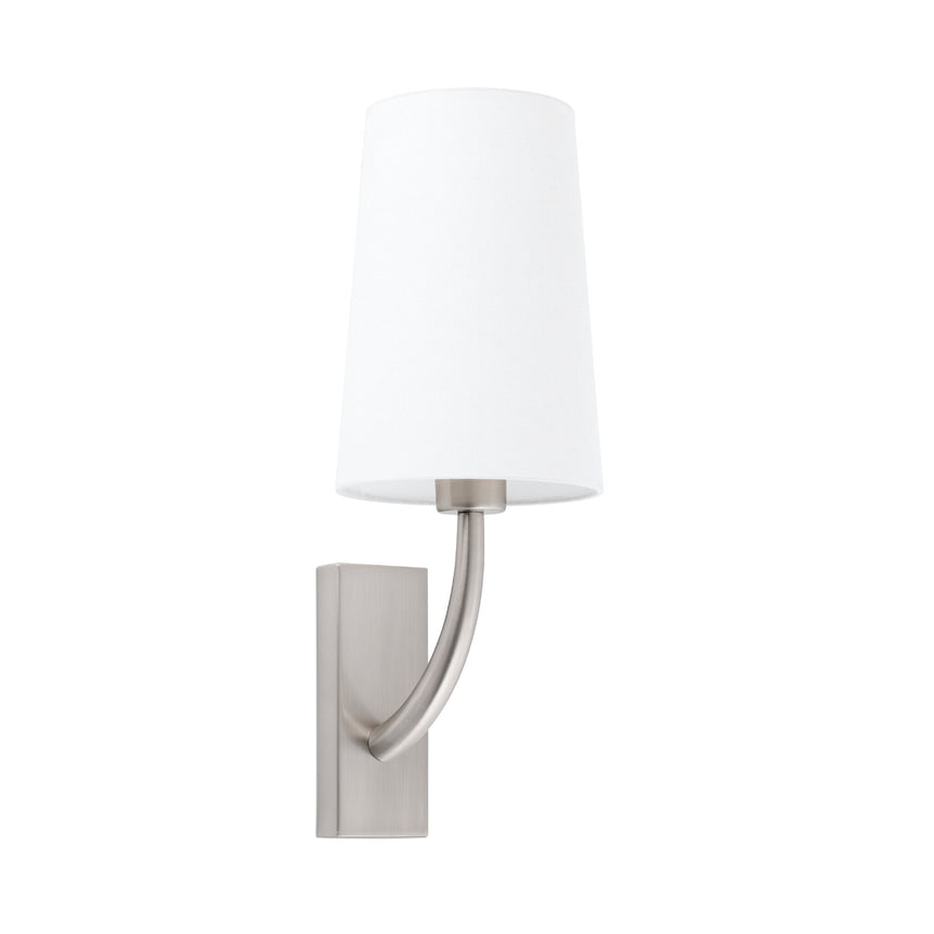 Faro REM Matt nickel/white wall lamp 29680-19