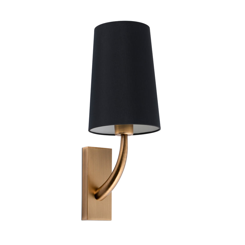Faro REM Wall lamp matt old gold/black 29681-21