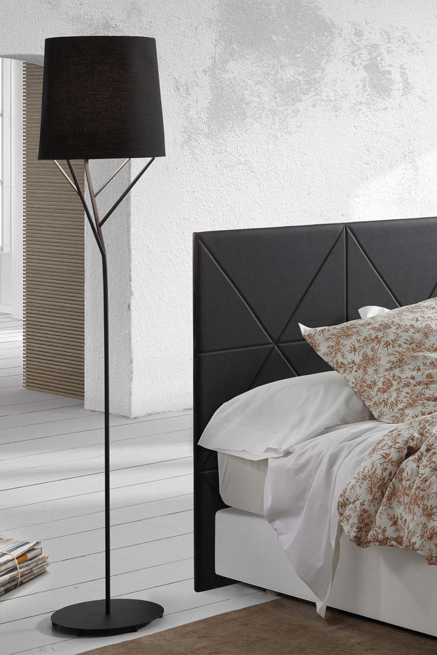 Lámpara de pie salón Faro Tree E27 negro — ref. 29868 (3)