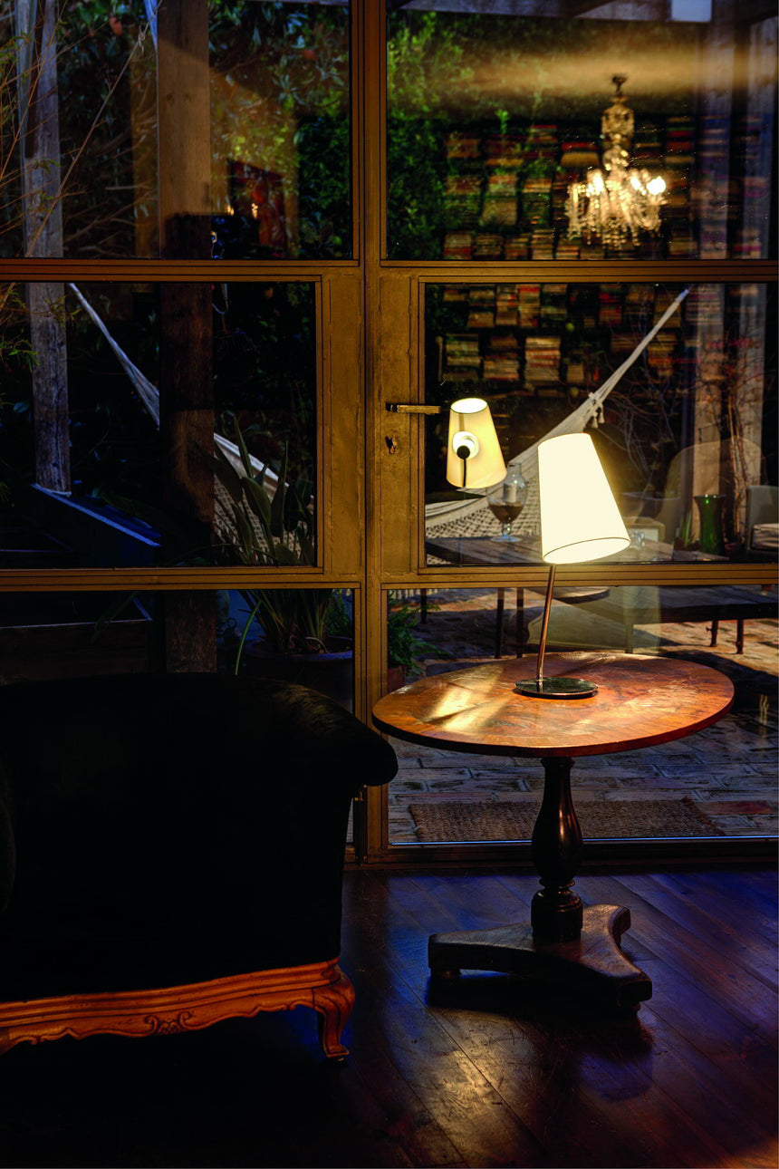 Faro LUPE Chrome table lamp 29997